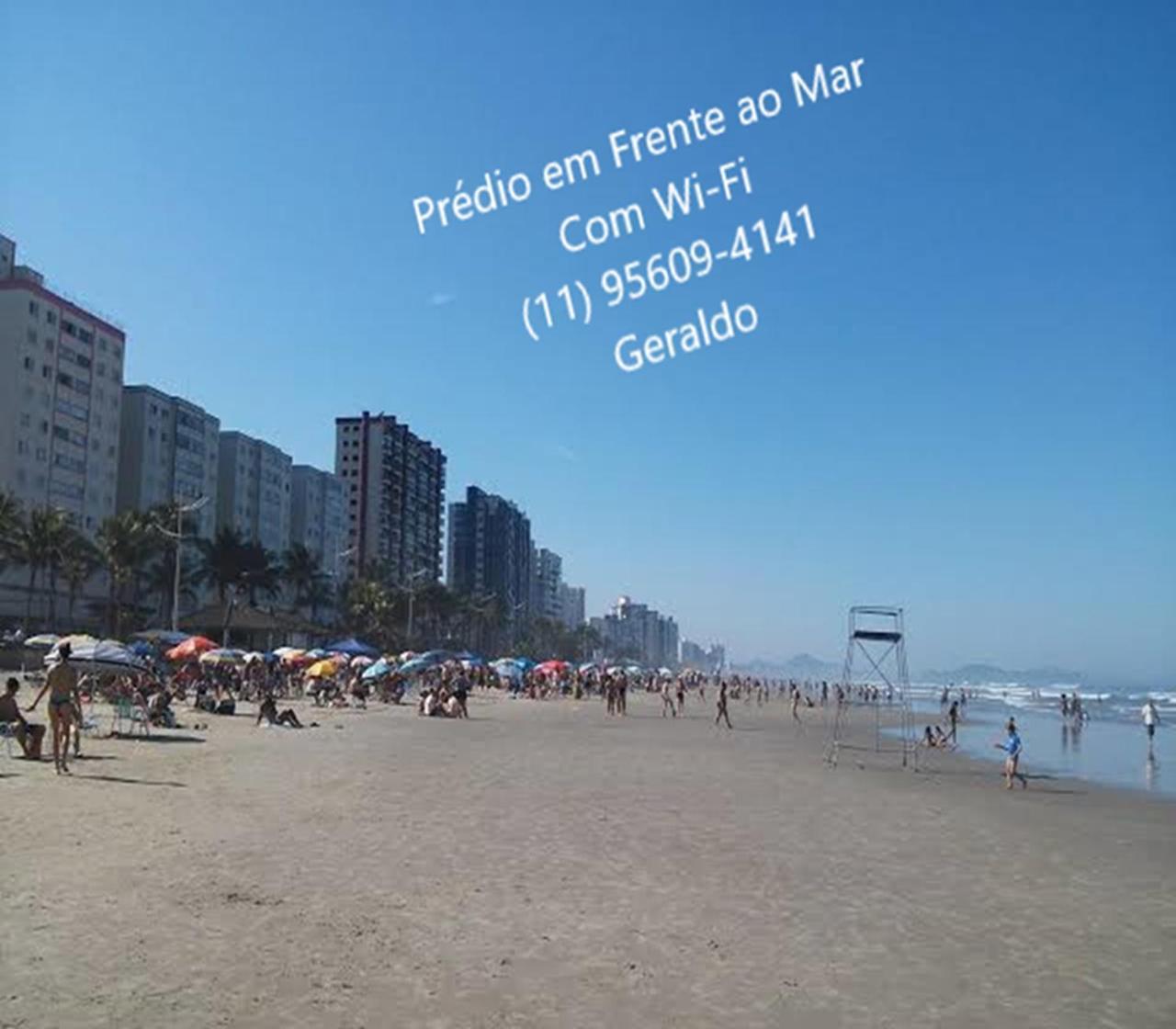 Predio Em Frente Ao Mar Lejlighed Praia Grande  Eksteriør billede