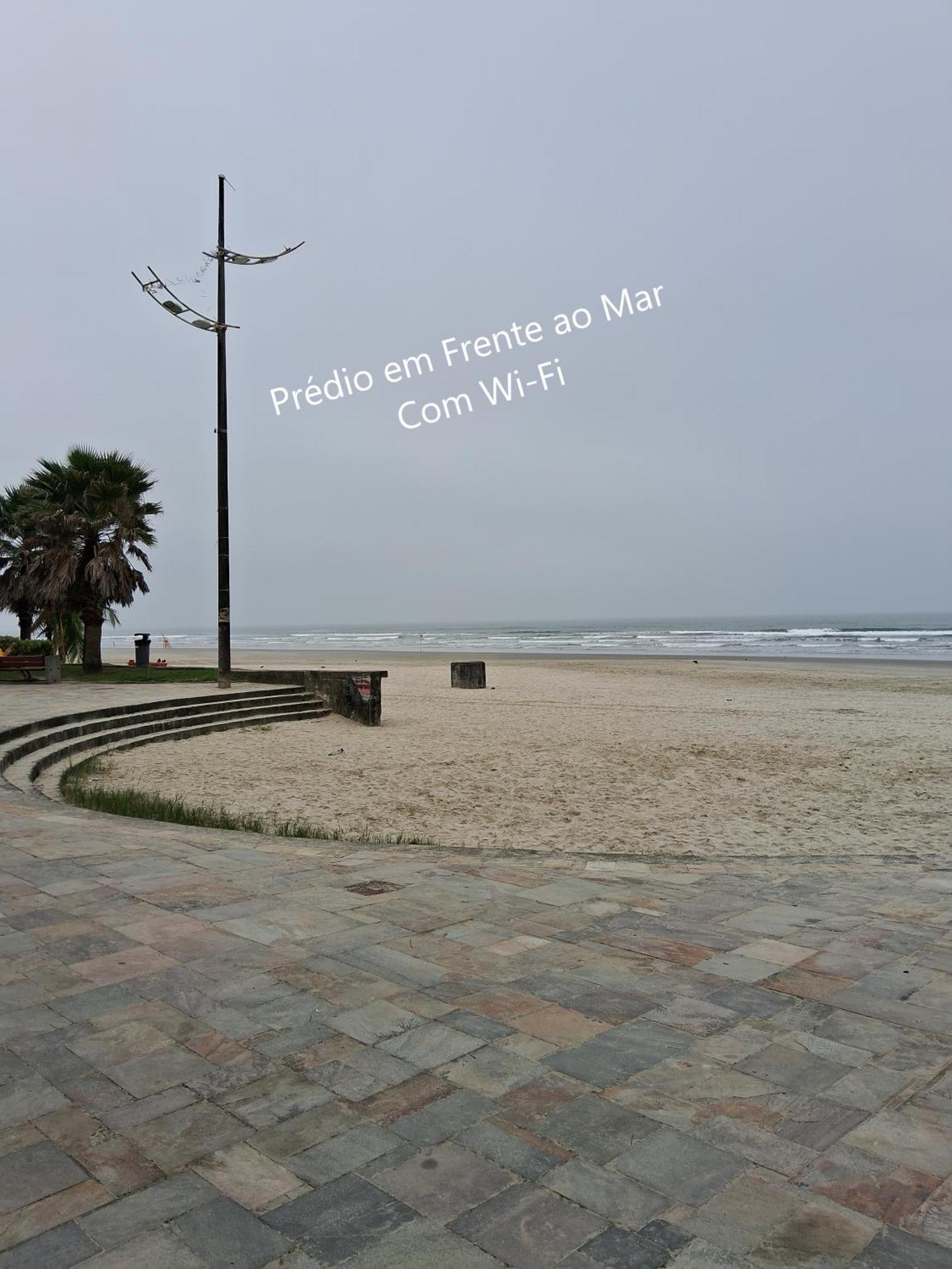 Predio Em Frente Ao Mar Lejlighed Praia Grande  Eksteriør billede
